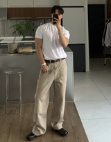 Hidden Air Mesh Muscle Fit Short Sleeve Ties