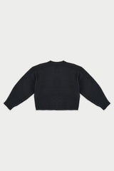 Cuddle brush knit_charcoal