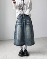 Lopian Cat Bermuda Denim