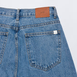 ラップウエストワイドフィットデニムパンツ code 18104