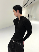 Berute Golji Half-zip Muscle Fit Knit