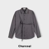 Venice バックルベルトシャツ