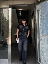 Ever denim two-tuck pants