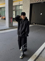 side mesh windbreaker