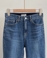 Panyu Hidden Banding Semi-Bootcut Denim Pants