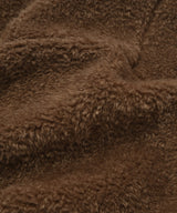 Women’s Sherpa Zip-Up Jacket Brown
