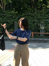 Cross leather sling bag