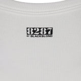 8287 Logo Crop Tank Top (White)