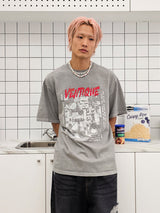 2colorVENTIQUEピグカートゥーンTシャツ2color