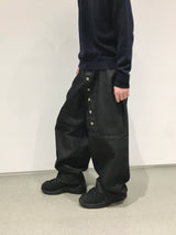 コアニカーブドスナップデニムパンツ 2C