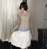 CARGO BALLOON MIDI SKIRT