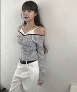 ミュアダブルオフレイヤートップ