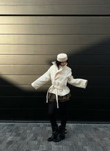 [안감누빔] Caramel double short coat