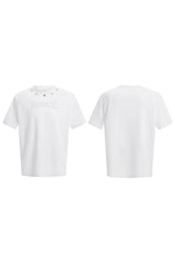 パールロゴパッディドショルダーTシャツ