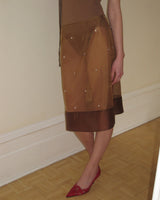 シースルーBROWN