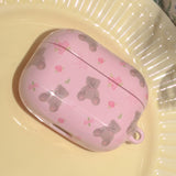[MADE]ヴィンテージ ベア AirPods ケース (ピンク)