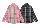 Anu Overfit Check Pattern Shirt