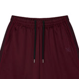 Tesen Bermuda Track Shorts Burgundy