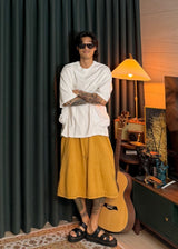 Comfy Cargo Pocket Short-Sleeve T 3COLOR