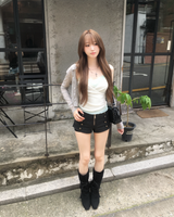 Slim crop cardigan