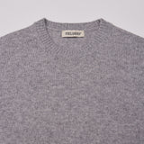 カシミアブレンドウールクルーネックニット GRAY