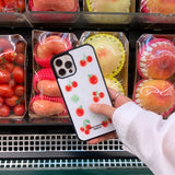 CHERRY TOMATO GLASS BUMPER CASE