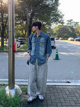 Stウェストンブラッシュデニムシャツ