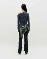 Sheer Layering Pants _ BLACK