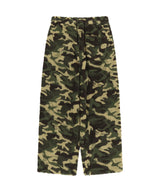 CAMO WIDE FLEECE PANTS_GREEN