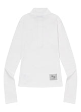 ユイナライトスリムフィットクロップハーフジップアップ(4COLOR)
