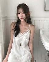 honey brown : drop necklace
