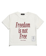 フリーダムサイドストリングクロップTシャツ