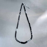 Minimalist Tactical Black & Silver Chain