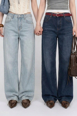 HIGH-WAISTED RELAXED WIDE-LEG JEANS (4COLORS!)