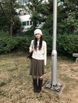 hoke パンチングニット