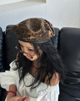 leopard leopard beret
