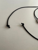 String heart necklace