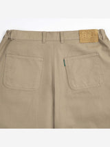 レギュラー ワイド ワーク ハーフ パンツ (BEIGE)