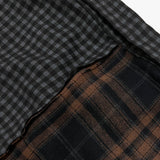 double check deconstructed shirt_brown