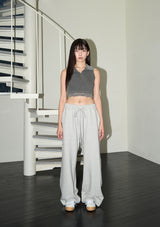 (4th reorder) stud twinkle jogger pt - grey