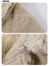 Urban Cara Milead Wool Toggle Long Coat