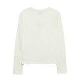 スリーブTシャツ クリーム