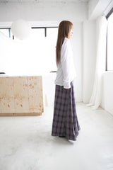 lace v-neck loose top(3colors)