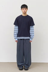 Omni Striped Layered Longsleeve