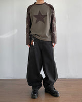 Cartel Printed Denim Pants