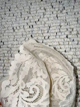 Big lace knee socks