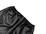 Keysia Fur Leather Jumper