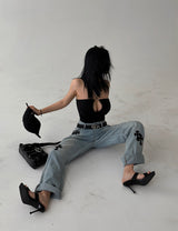 Christian Patch Jeans