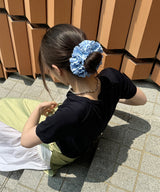 [Some options scheduled to ship by the third week of June] Cosymosy Ruffle Scrunchie - 3 Color