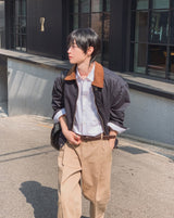 TLコーデュロイカラーワークジャケット